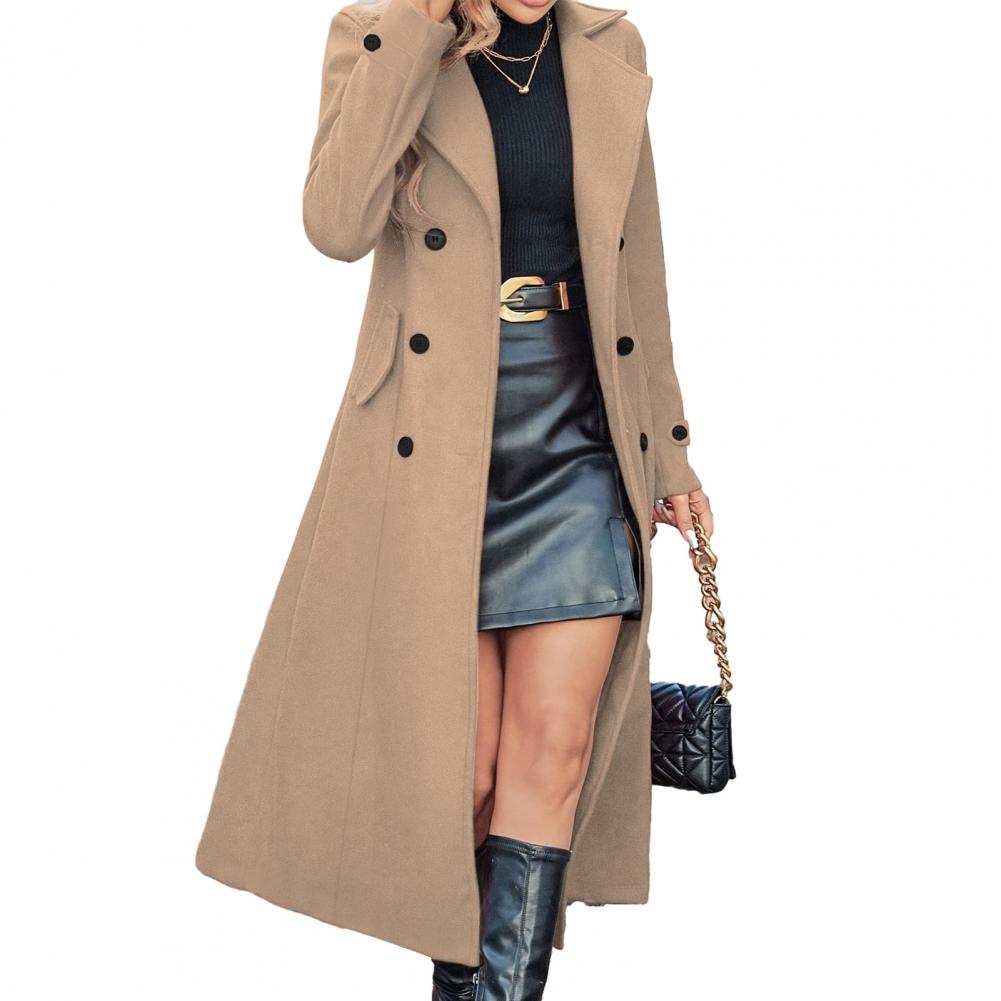 Women Winter Overcoat Women's  - Wool Coat Peacoat avaliação e preço