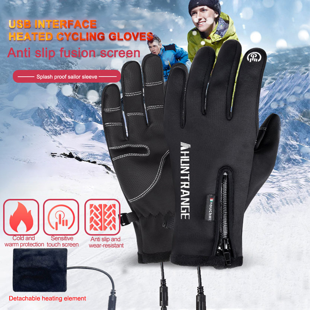 Winter Electric Heated Gloves  - Touch Screen Gloves avaliação e preço