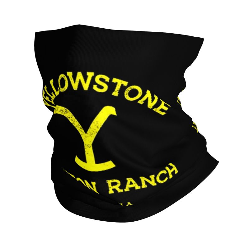 Yellowstone Dutton Ranch Print - Neck Gaiter Fleece avaliação e preço