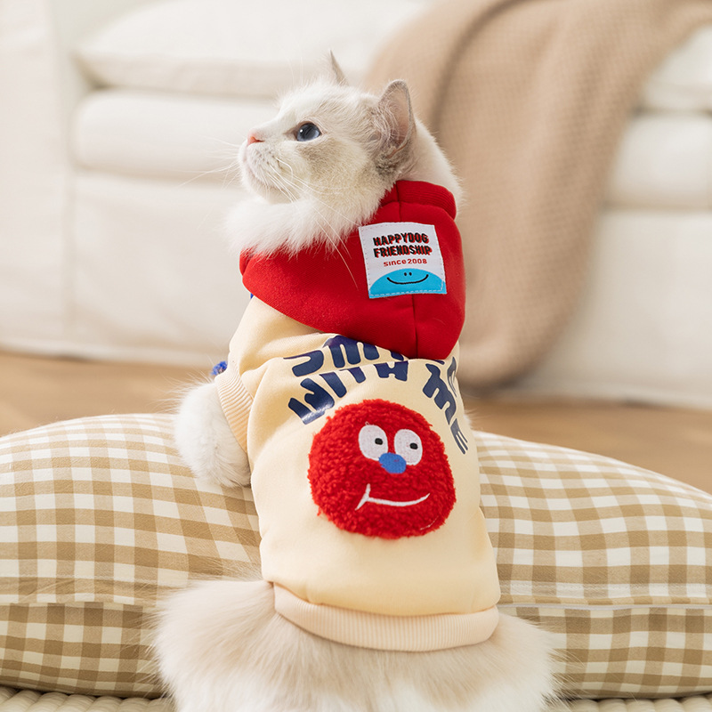 Cat Hoodie Winter Sherpa Fleec - Sherpa Hoodie Fleece avaliação e preço