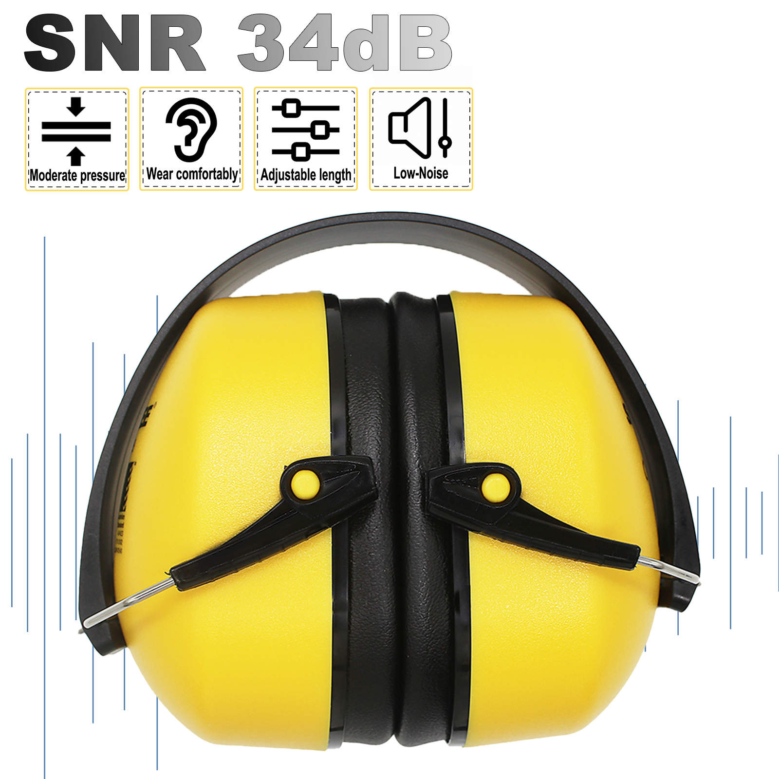 Safetree CE En 352-1: 2002 Fol - Earmuffs Foldable avaliação e preço