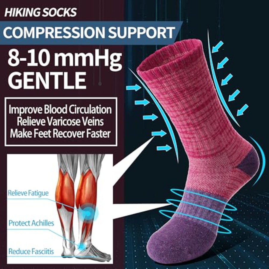 Anlisim Merino Wool Hiking Soc - Thermal Sock Wool avaliação e preço
