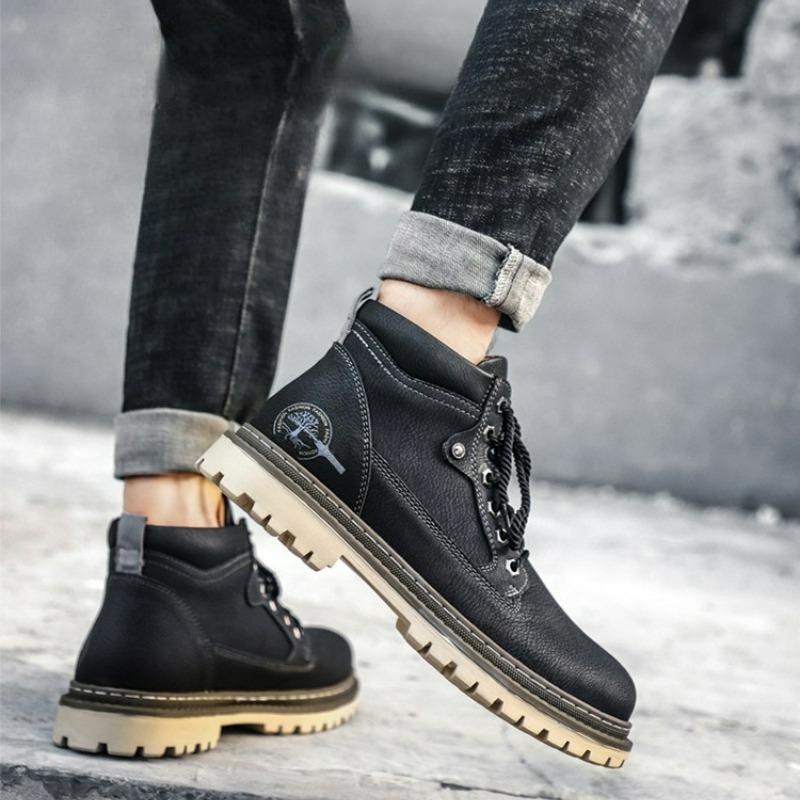 Men's Boots High-Top Casual Sh - Waterproof Winter Boot avaliação e preço