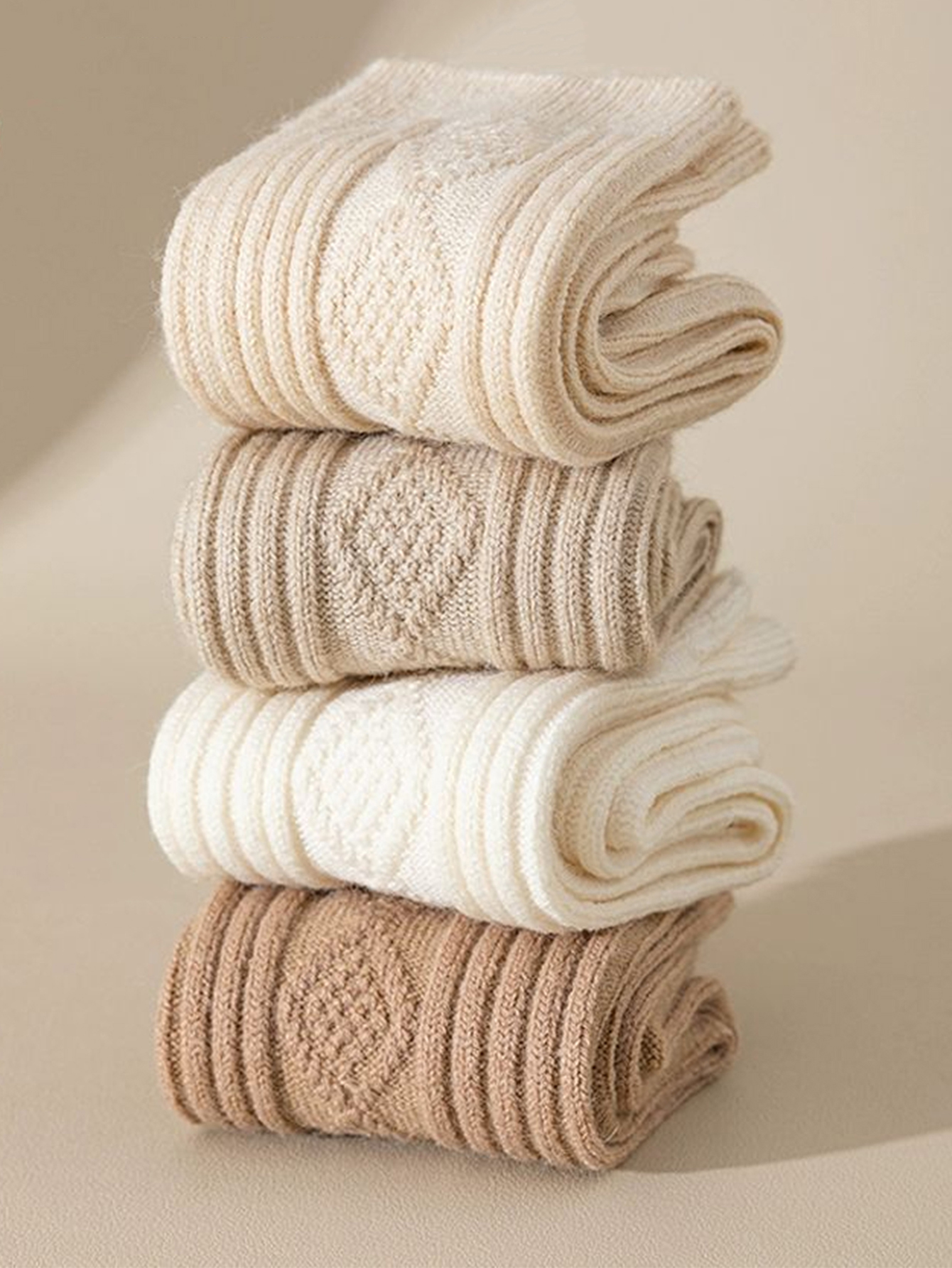 Autumn Winter Warm Wool Cashme - Thermal Sock Wool avaliação e preço