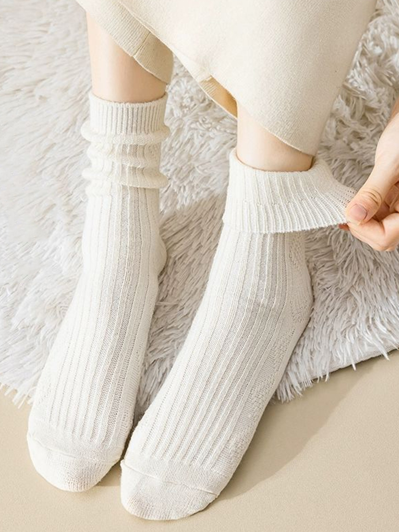 Autumn Winter Warm Wool Cashme - Thermal Sock Wool avaliação e preço
