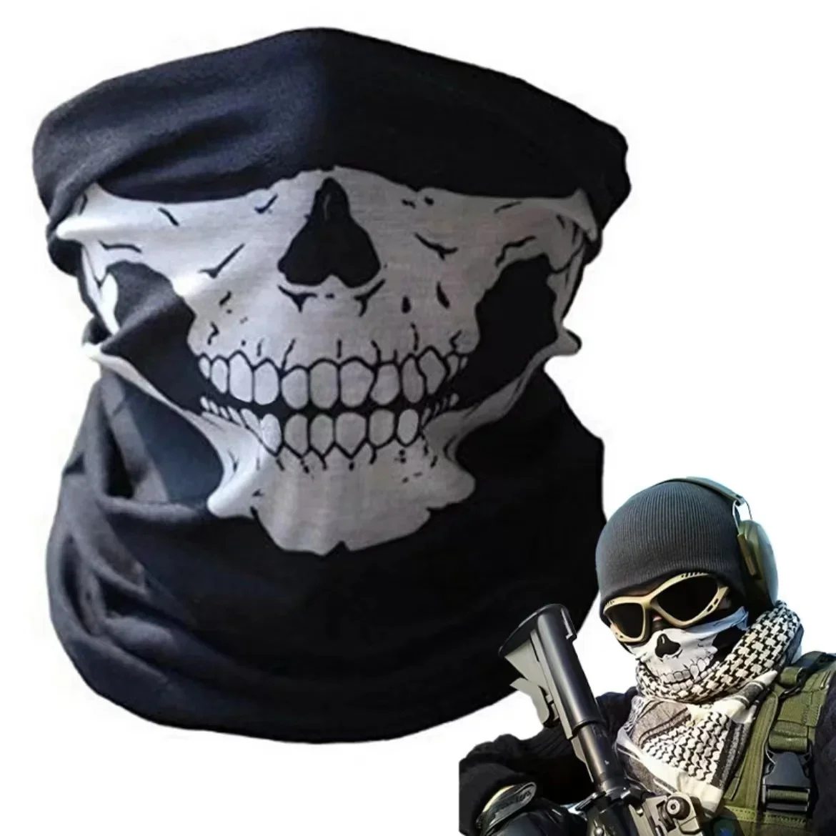Skull Men Balaclava Ski Mask C - Balaclava Ski Mask avaliação e preço