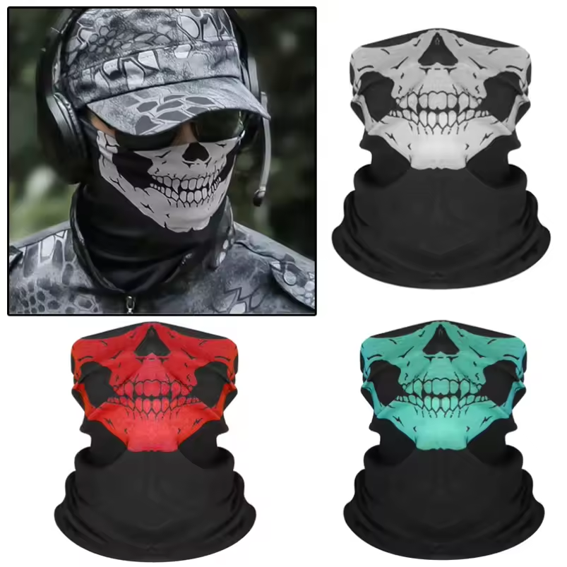 Skull Men Balaclava Ski Mask C - Balaclava Ski Mask avaliação e preço