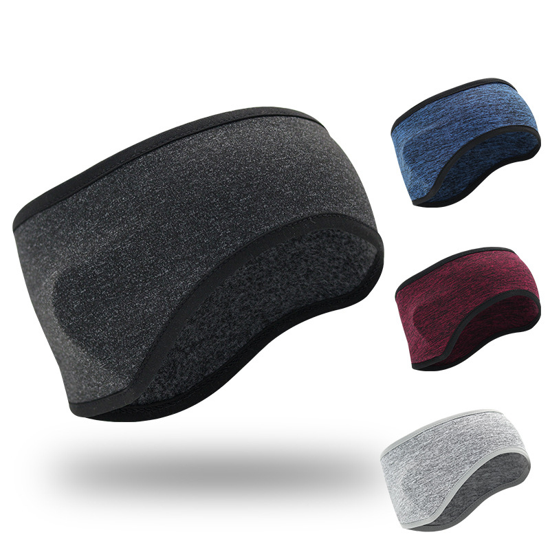 Winter Cycling Ear Warmer Men  - Winter Headband Fleece avaliação e preço