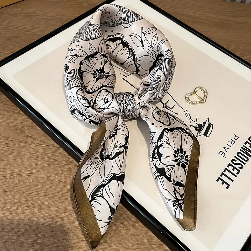 100% Silk Square For Women Cla - Shawl Wrap Winter avaliação e preço