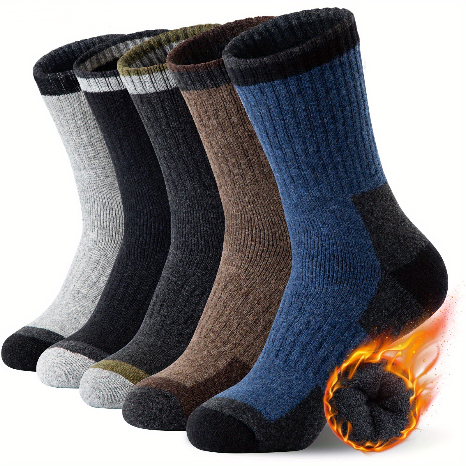 Winter Merino Wool Socks Thick - Thermal Sock Wool avaliação e preço
