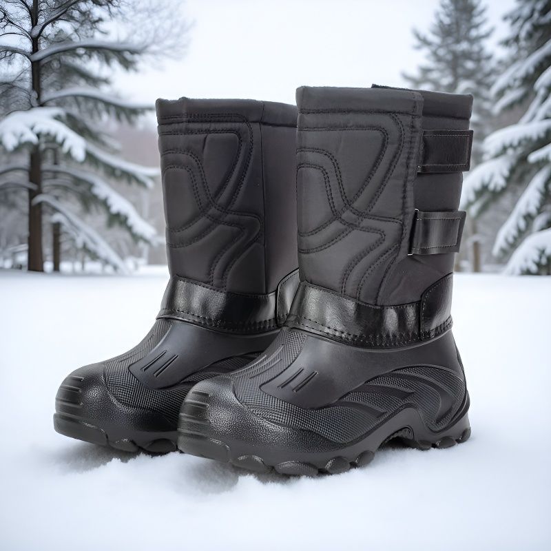 Large size snow boots, cold re - Waterproof Winter Boot avaliação e preço