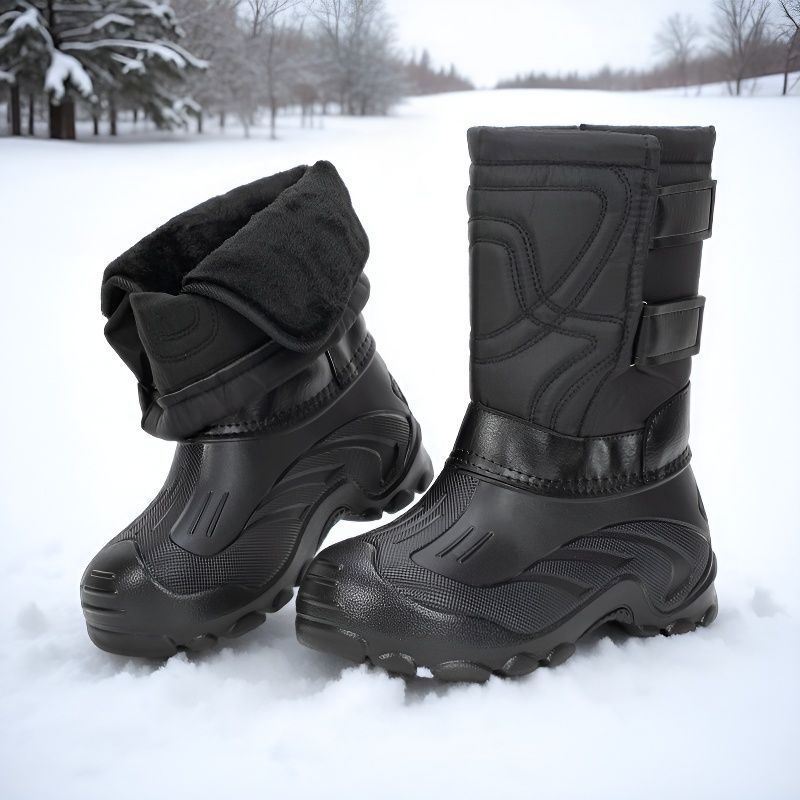 Large size snow boots, cold re - Waterproof Winter Boot avaliação e preço
