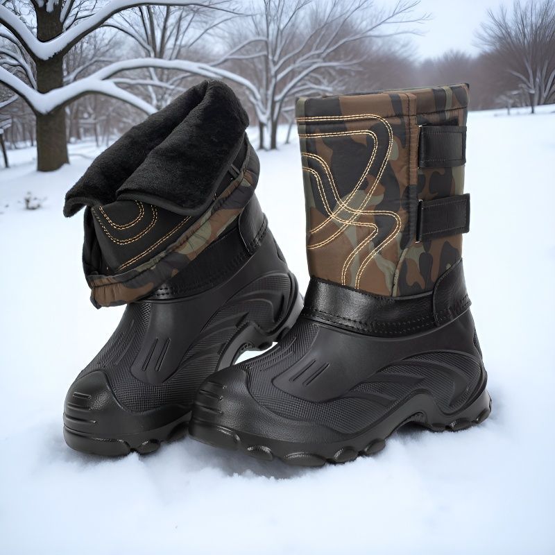 Large size snow boots, cold re - Waterproof Winter Boot avaliação e preço