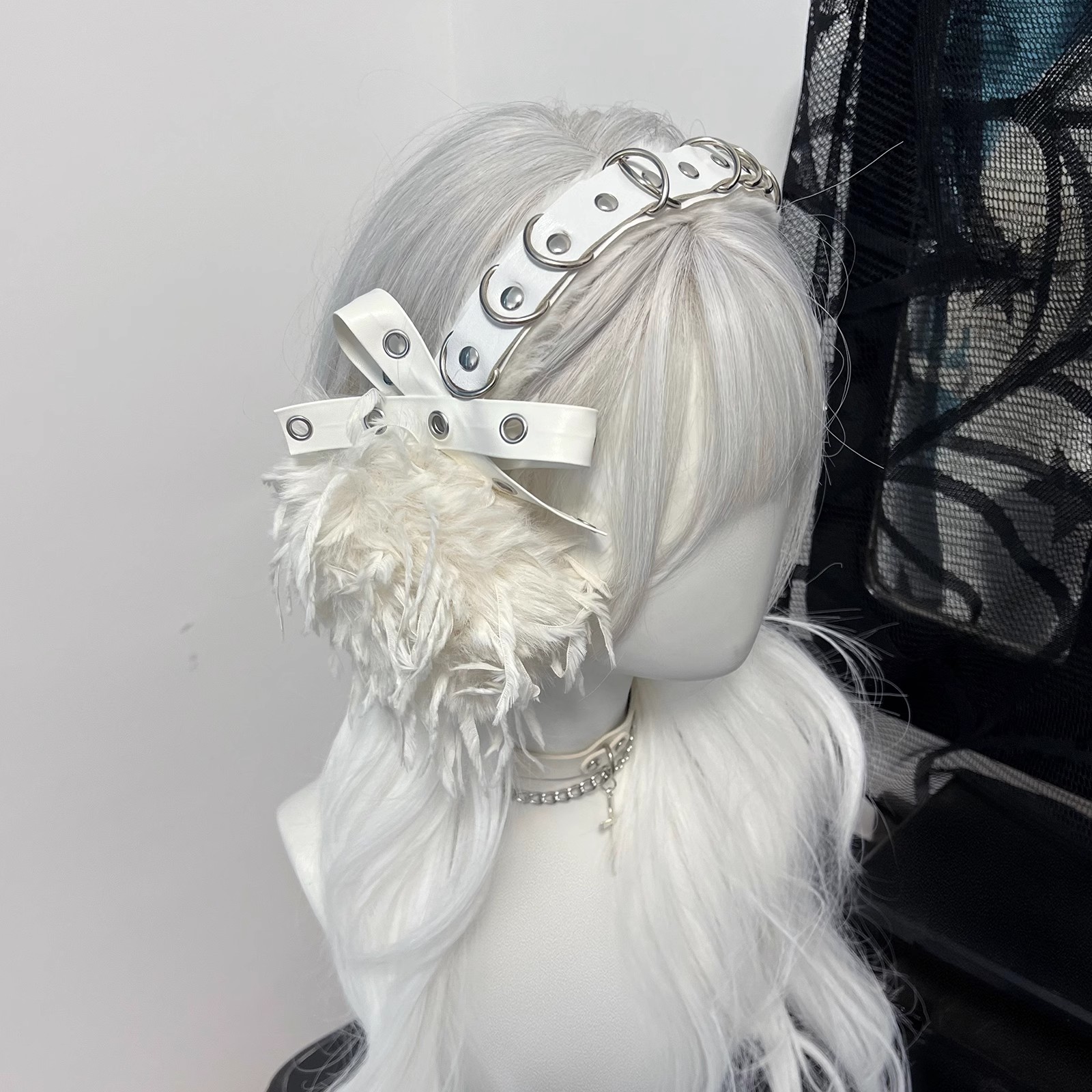 Japanese Earmuffs Dark Punk An - Earmuffs Foldable avaliação e preço