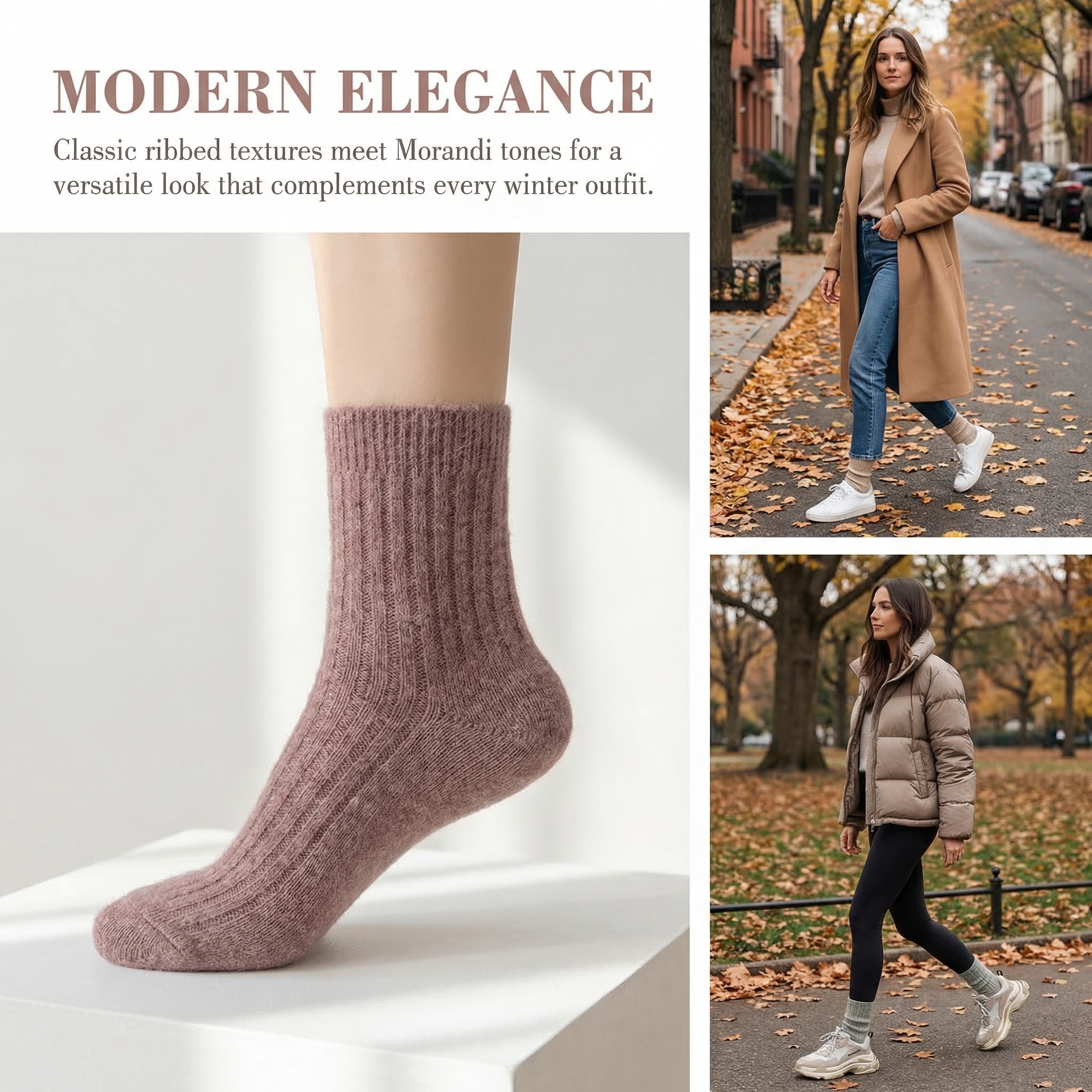 Wool Socks Women's Female Wint - Thermal Sock Wool avaliação e preço
