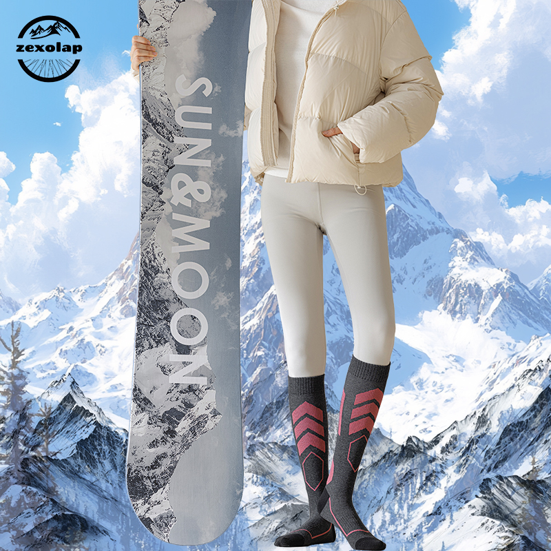 ZEXOLAP Merino Wool Ski Socks, - Thermal Sock Wool avaliação e preço