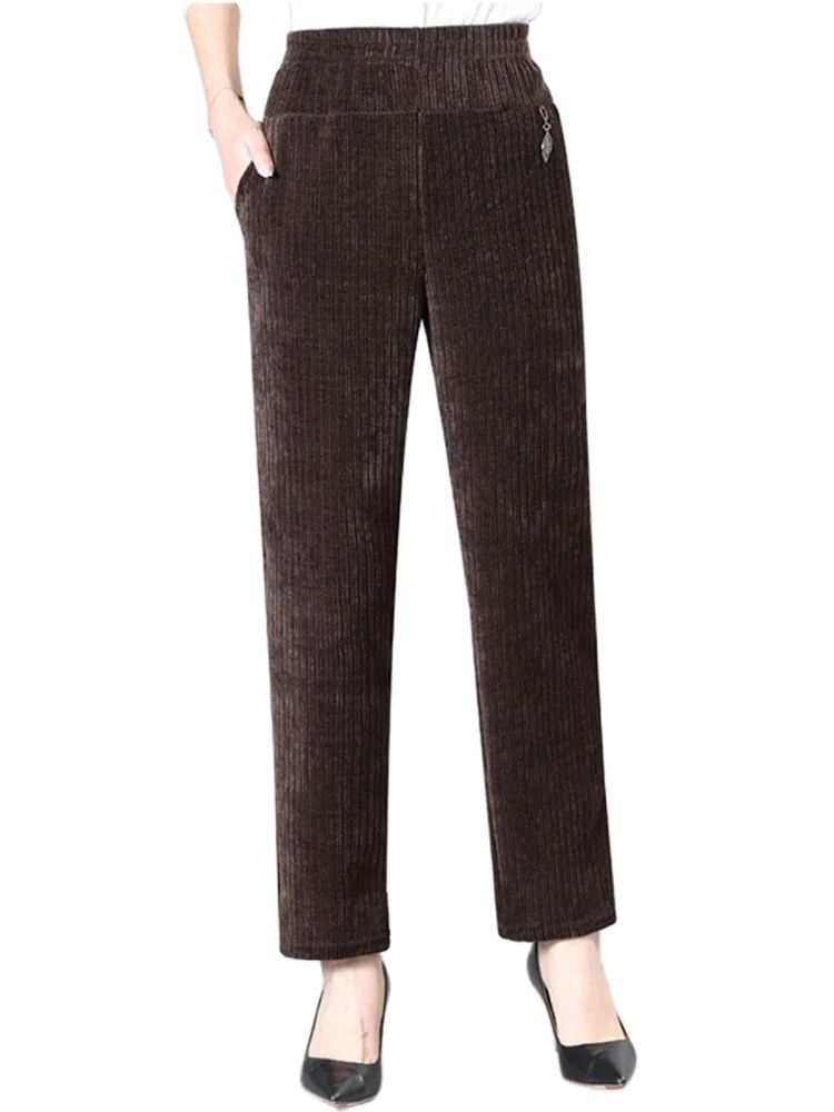 Oversize XL-8XL Corduroy Pants - Corduroy Pant Warm avaliação e preço