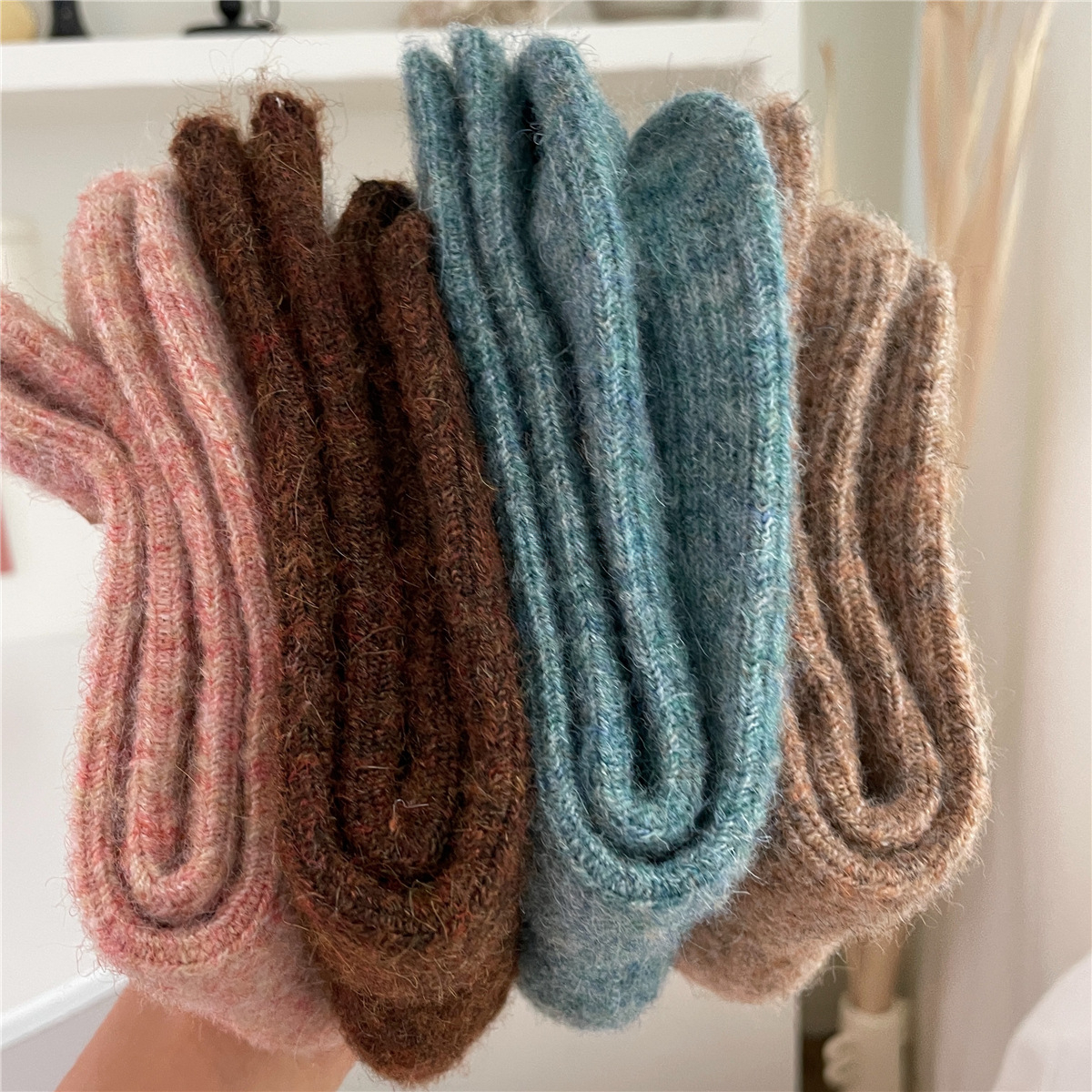 Autumn Winter Thermal Women So - Thermal Sock Wool avaliação e preço