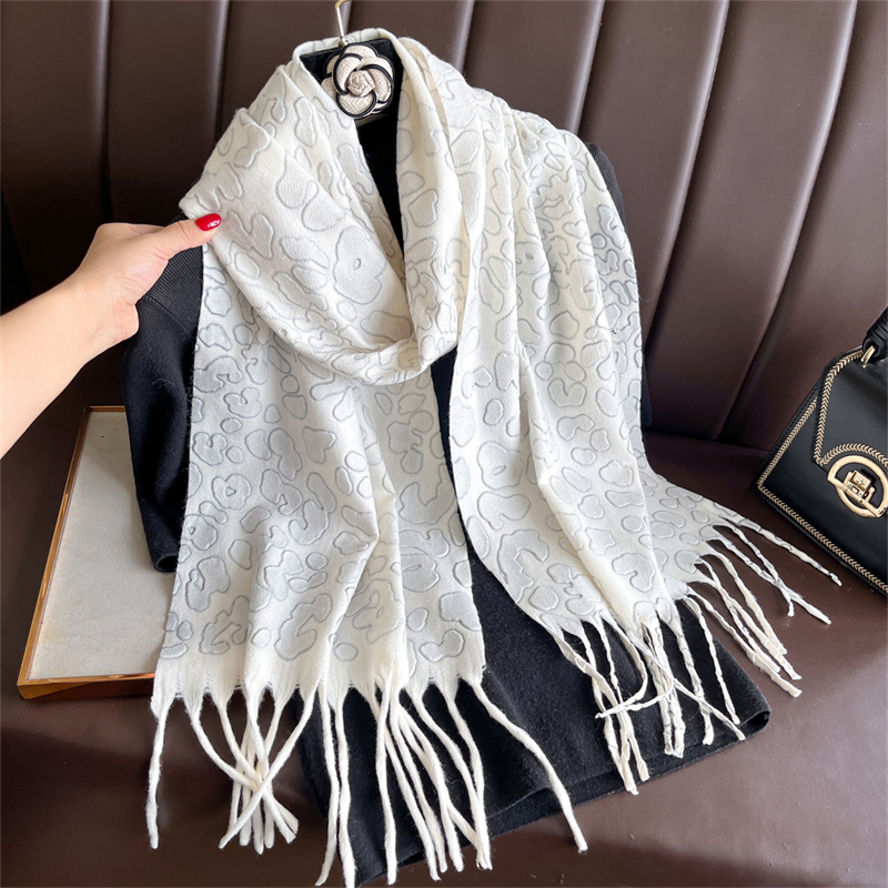 2025 Winter Scarf For Women Lo - Cashmere Pashmina Wrap avaliação e preço