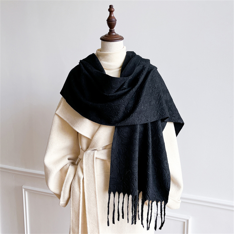 2025 Winter Scarf For Women Lo - Cashmere Pashmina Wrap avaliação e preço