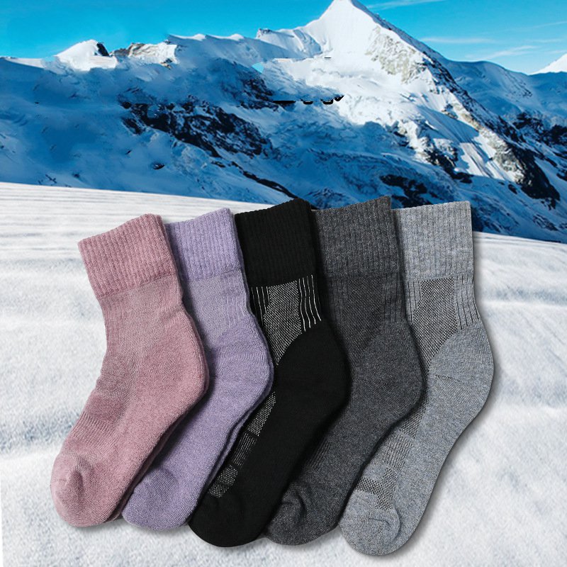 1 Pair Merino Wool Sock Winter - Thermal Sock Wool avaliação e preço