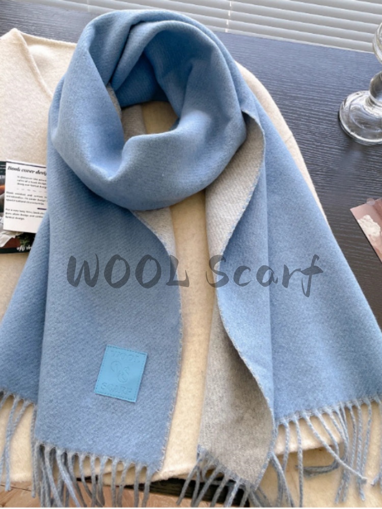 NEW Wool Winter Thick Warm Sca - Cashmere Pashmina Wrap avaliação e preço