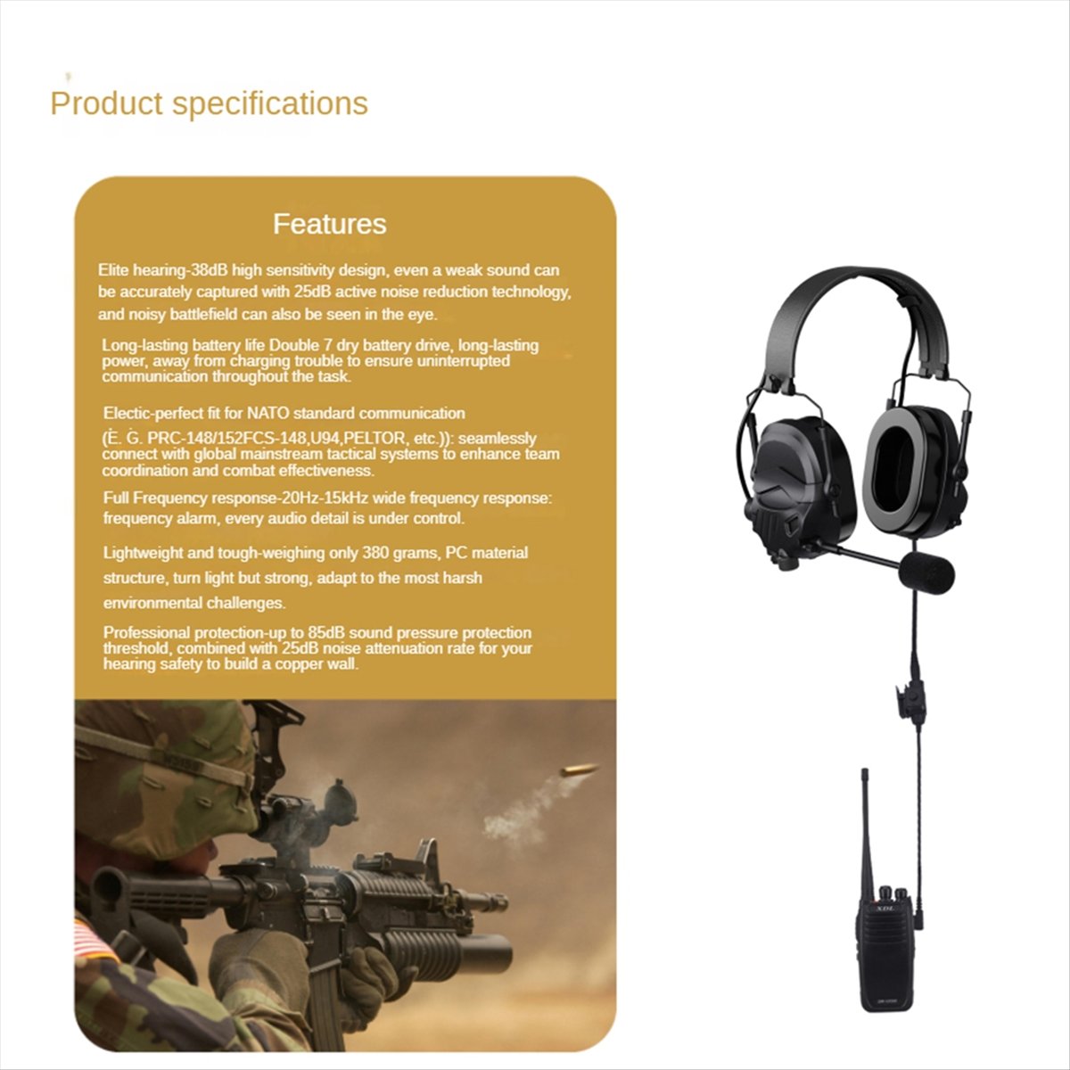 A64I  Headset with Microphone  - Earmuffs Foldable avaliação e preço