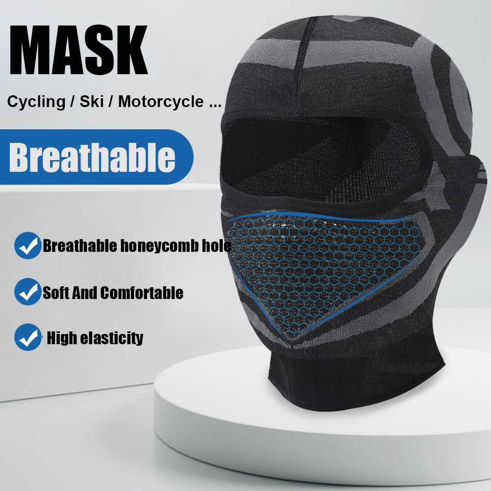 Elastic Breathable Balaclava H - Balaclava Ski Mask avaliação e preço