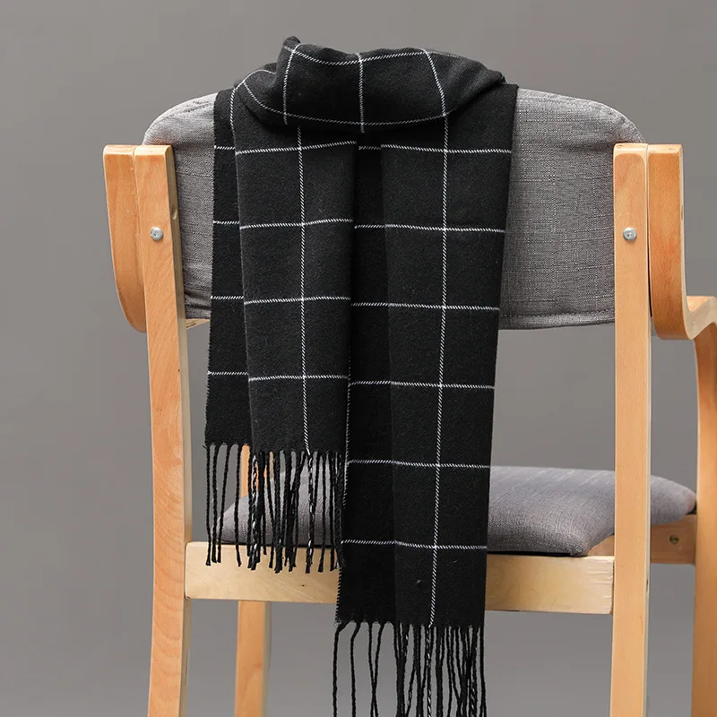 2023 New Winter Men Scarf Keep - Cashmere Pashmina Wrap avaliação e preço