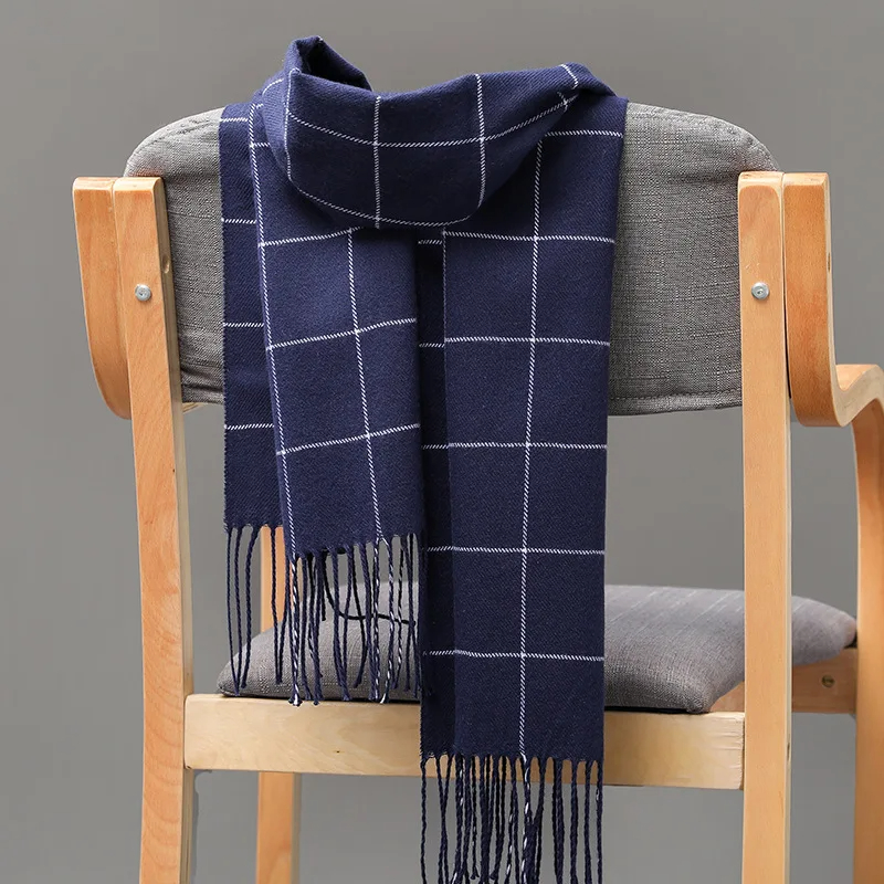 2023 New Winter Men Scarf Keep - Cashmere Pashmina Wrap avaliação e preço