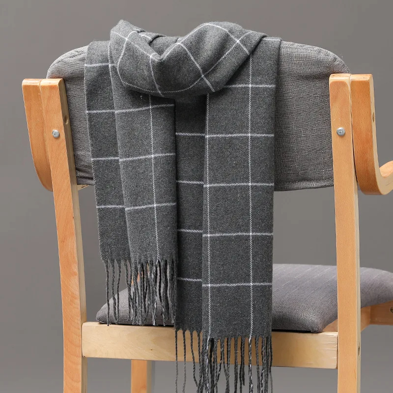 2023 New Winter Men Scarf Keep - Cashmere Pashmina Wrap avaliação e preço