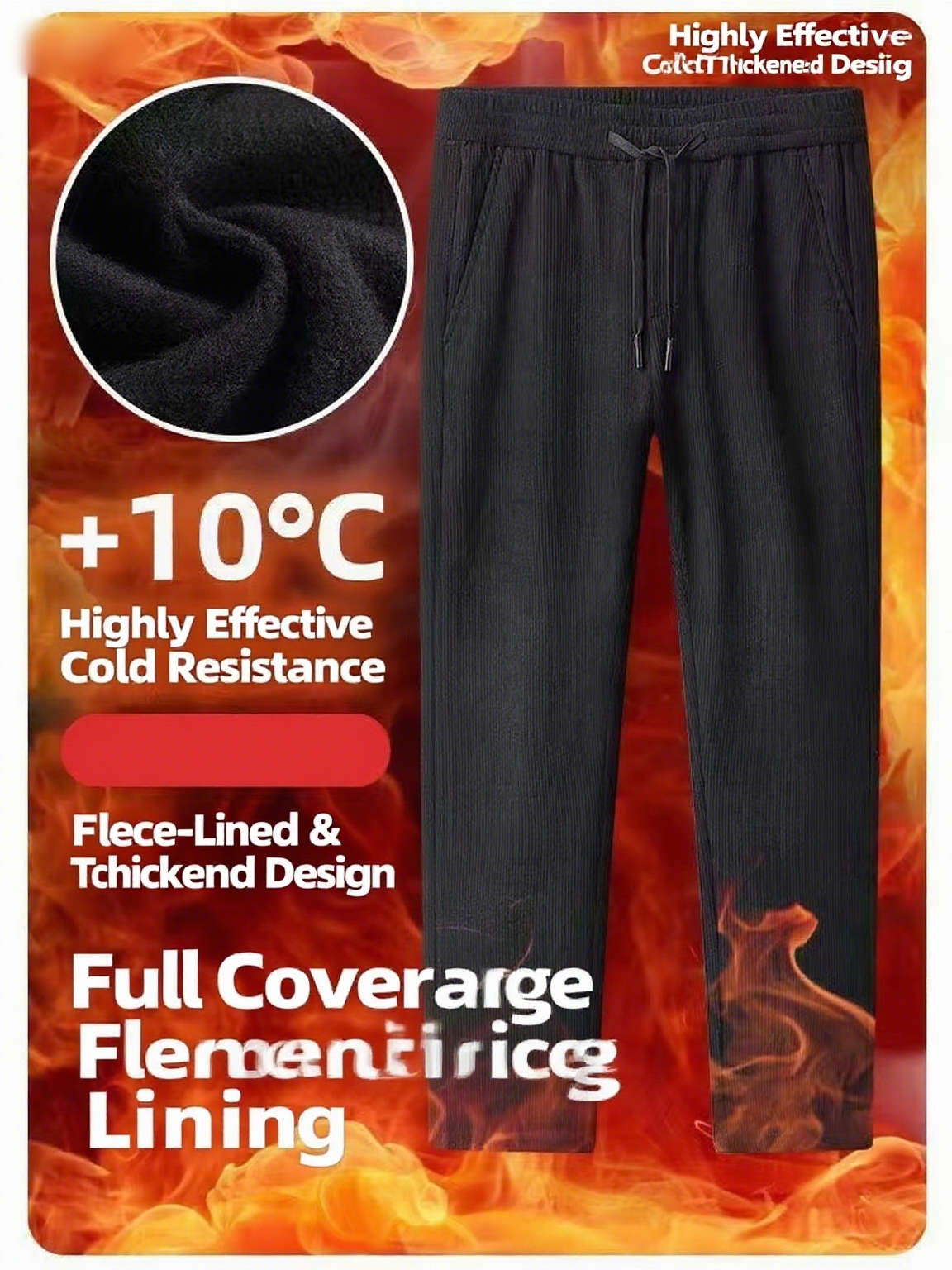 Black gray men's corduroy and  - Corduroy Pant Warm avaliação e preço
