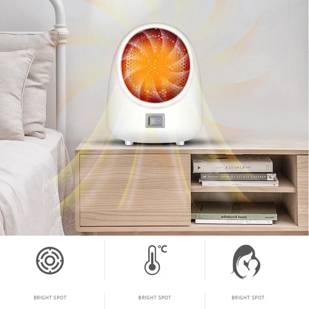 220V Hot Fan Heater Mini Elect - Hand Warmer Electric avaliação e preço