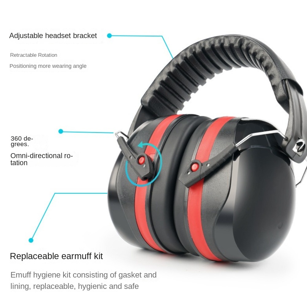 Foldable Anti-Noise Head Earmu - Earmuffs Foldable avaliação e preço