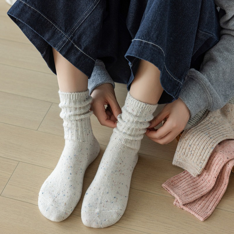 Wool Cashmere Women Socks Autu - Thermal Sock Wool avaliação e preço