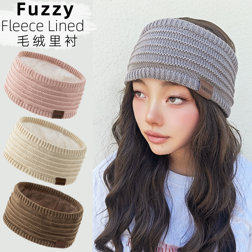 Winter Keep Warm Fleece Lined  - Fleece Ear Warmer Band avaliação e preço