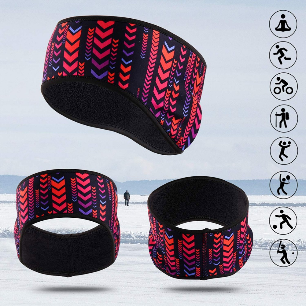Winter Ear Warmer Cover Sports - Fleece Ear Warmer Band avaliação e preço