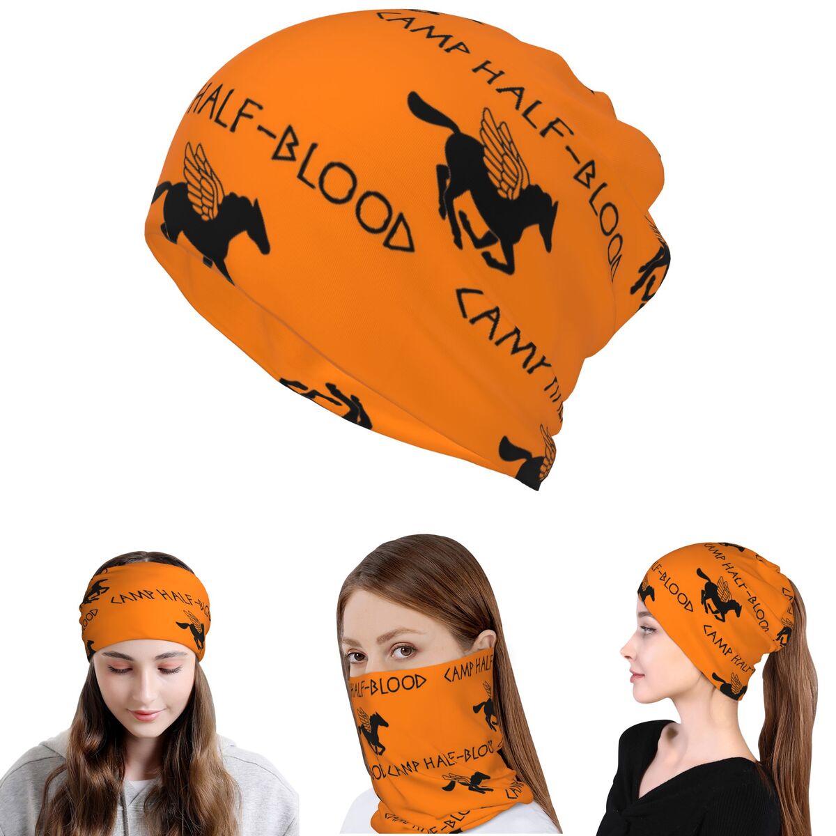Camp Half-Blood - Percy Jackso - Knit Beanie Hat Warm avaliação e preço
