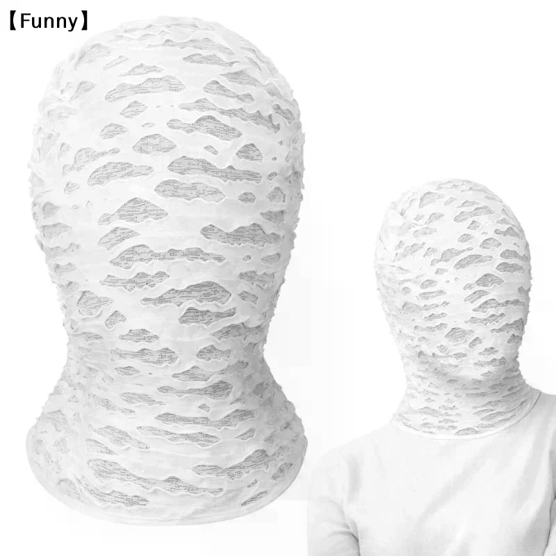 Gothic Punk Distressed Ripped  - Balaclava Ski Mask avaliação e preço