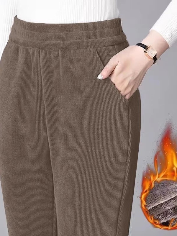Thickened Straight Leg Pants W - Corduroy Pant Warm avaliação e preço