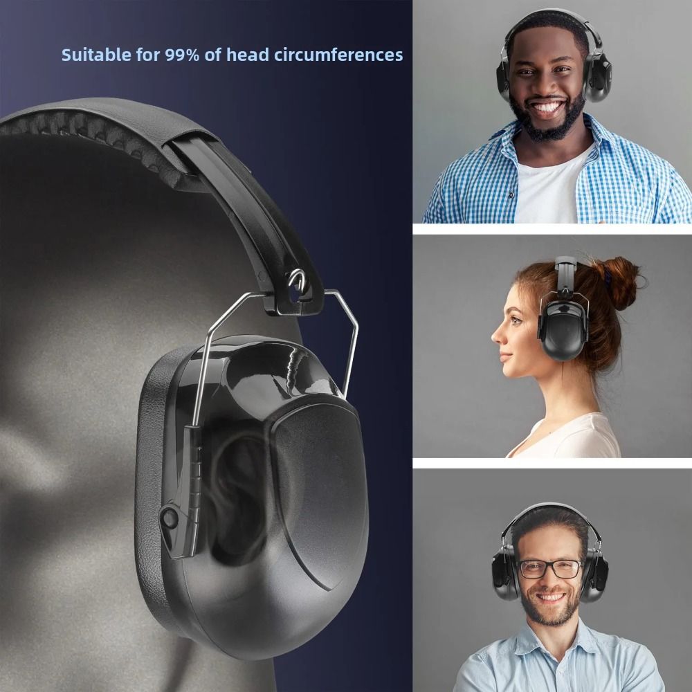 Heavy Duty ABS Soundproof Earm - Earmuffs Foldable avaliação e preço