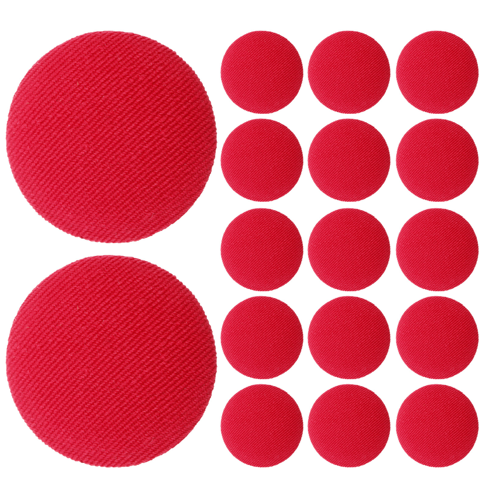 20Pcs Round Cloth Covered Butt - Wool Coat Peacoat avaliação e preço