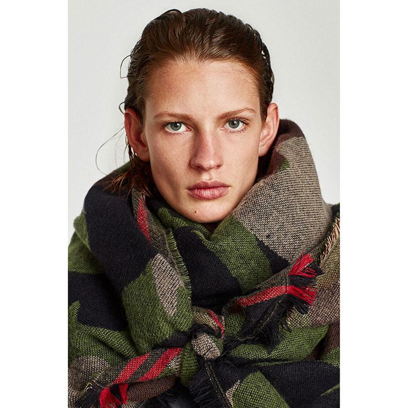 Camouflage Leopard Print Echar - Cashmere Pashmina Wrap avaliação e preço