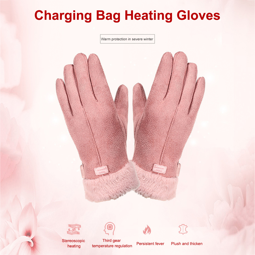 USB Electric Heated Gloves Out - Touch Screen Gloves avaliação e preço