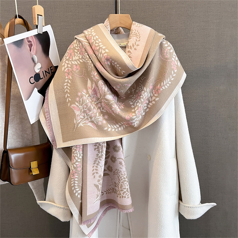 2025 Winter Warm Cashmere Scar - Cashmere Pashmina Wrap avaliação e preço