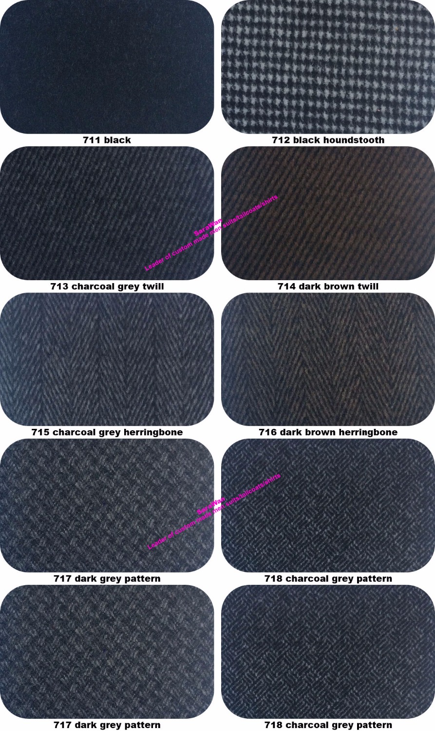 Custom Made Charcoal grey Pea  - Wool Coat Peacoat avaliação e preço