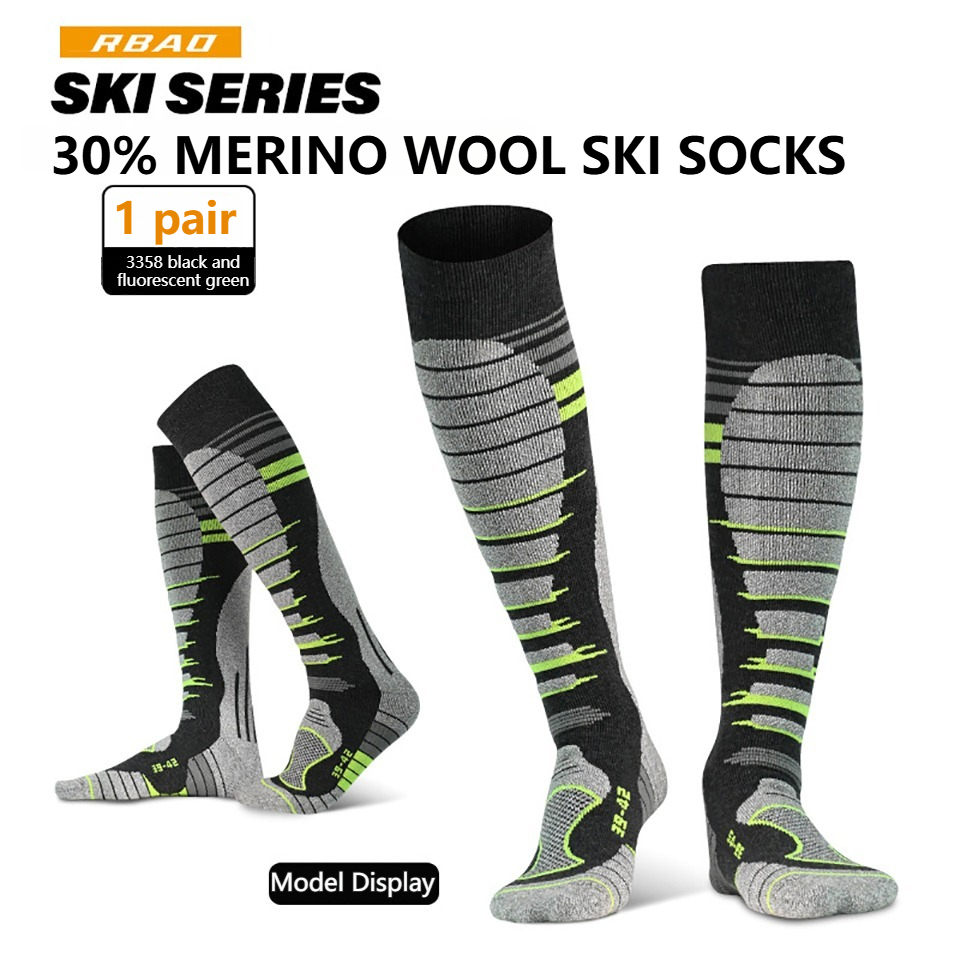 GTUBIKE Merino Wool Ski Socks, - Thermal Sock Wool avaliação e preço