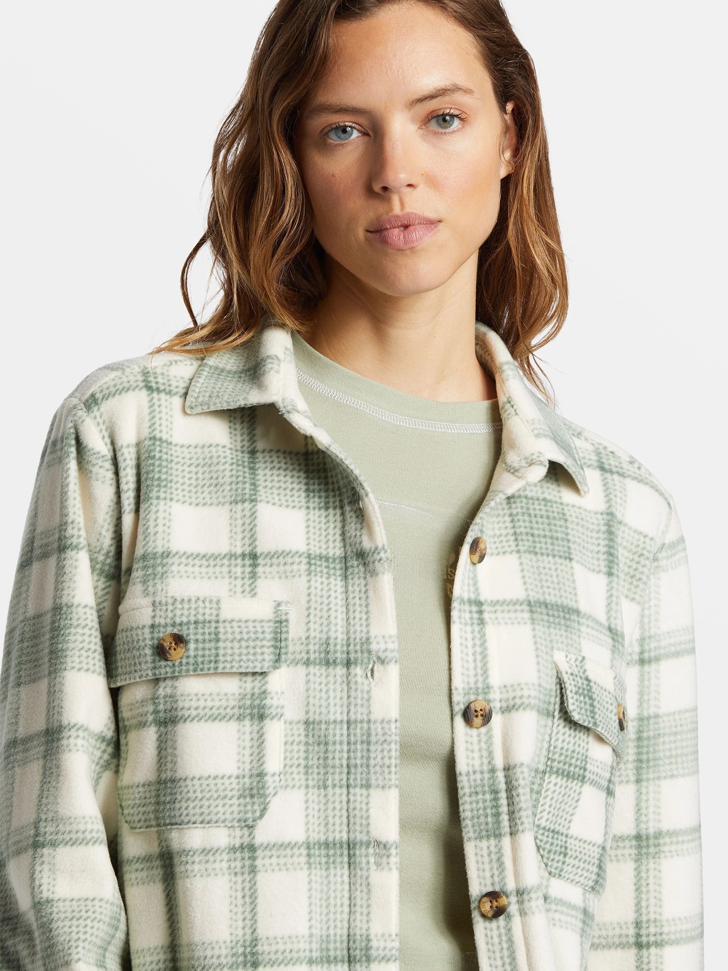  Casual Plaid Fleece Lined Fla - Flannel Shirt Lined avaliação e preço