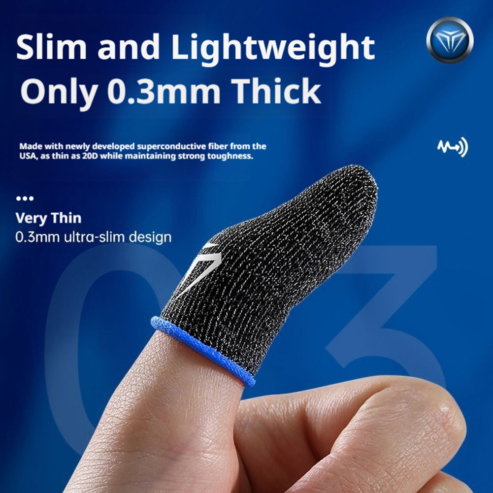 2/20PCS Gaming Fingertips Glov - Touch Screen Gloves avaliação e preço