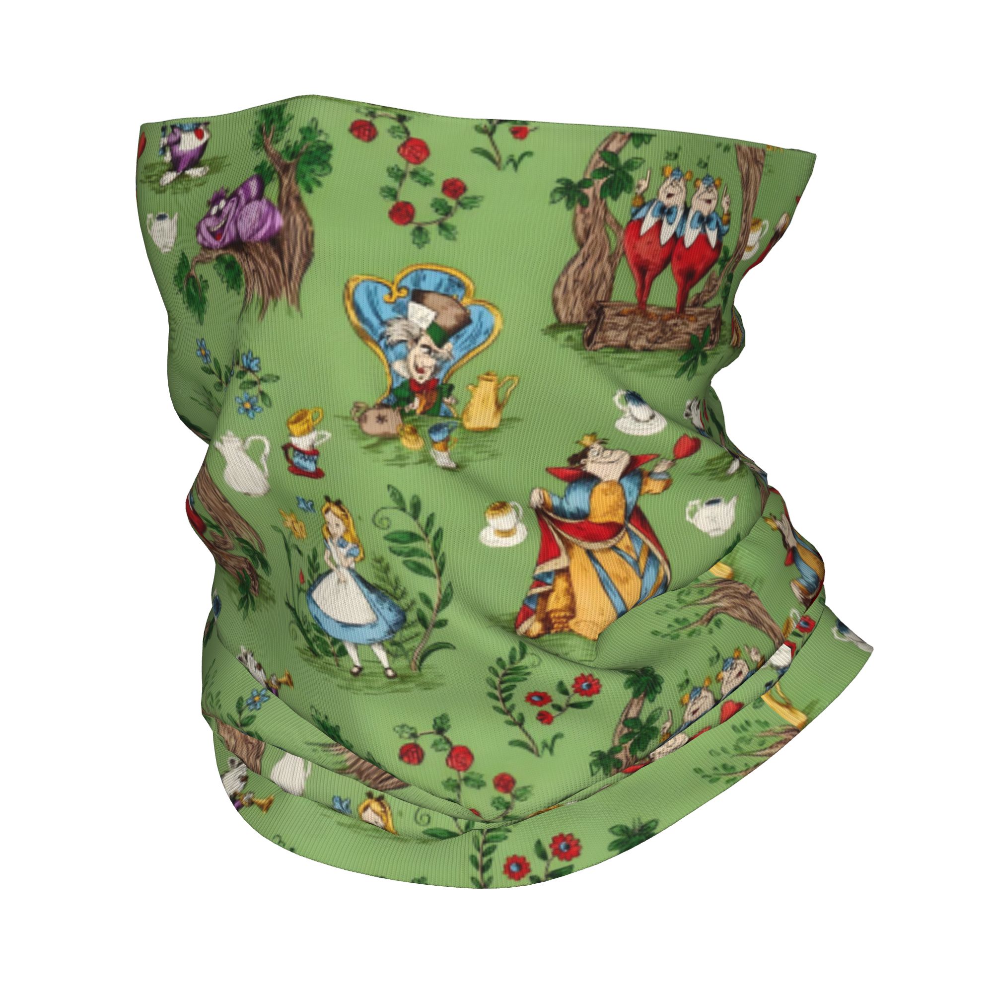 Custom A-Alice in W-Wonderland - Neck Gaiter Fleece avaliação e preço
